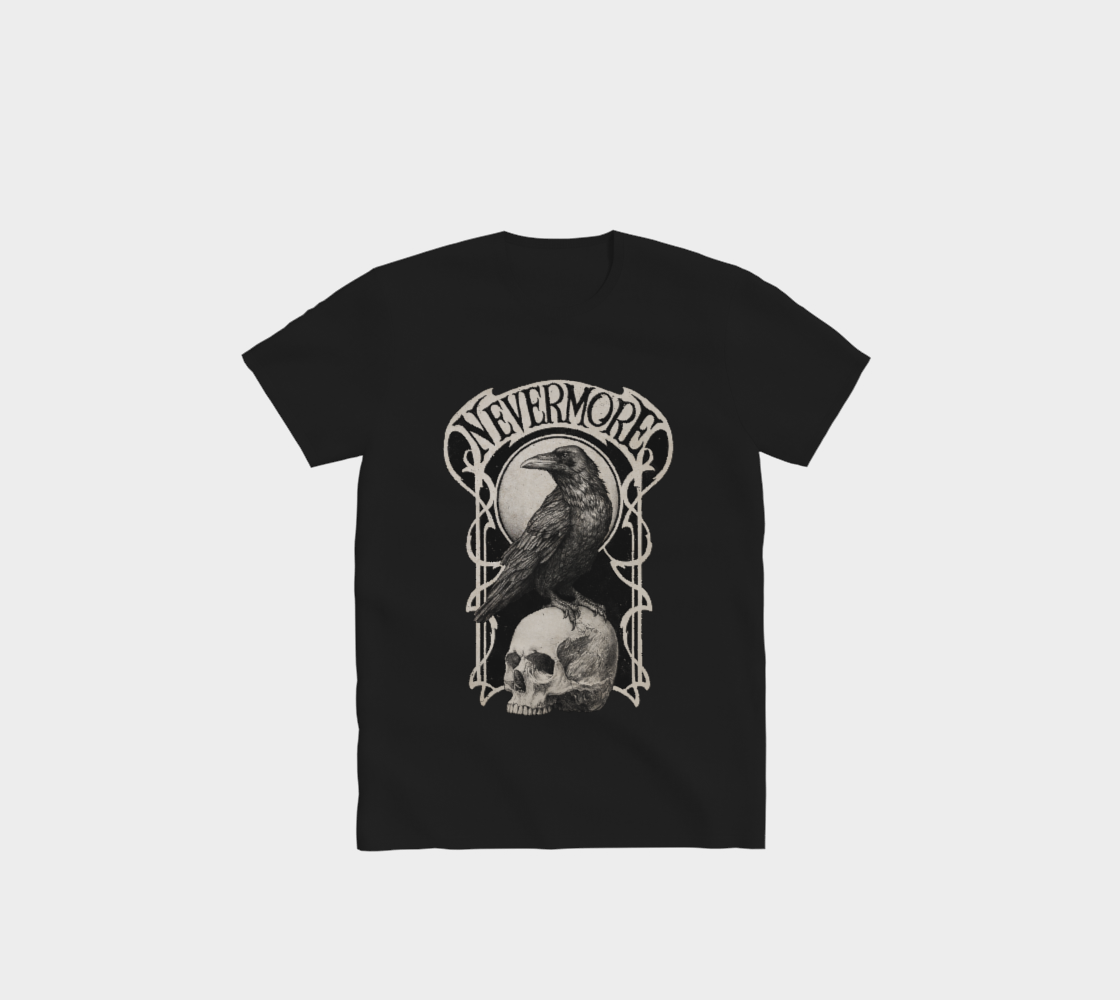 Nevermore. T-shirt Confort