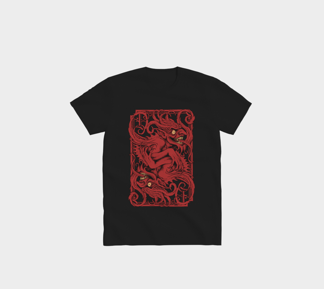 Devil Card. Confort T-shirt.