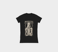 All Hallow's Eve. Comfort slimfit t-shirt - old-school dark art, Art Nouveau.