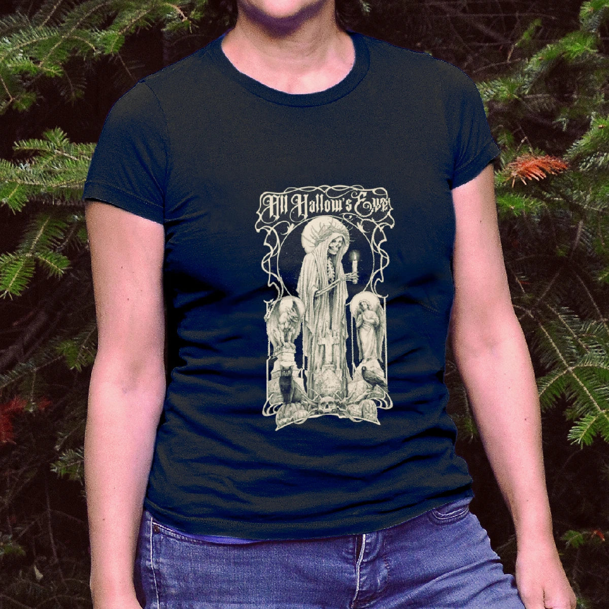 All Hallow's Eve. Comfort slimfit t-shirt