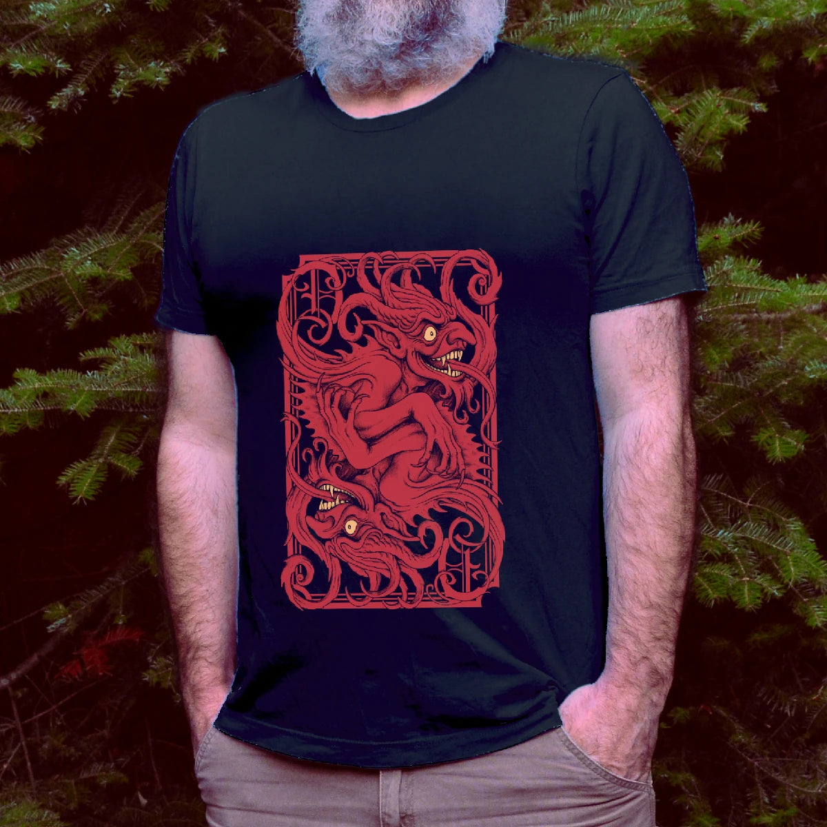 Devil Card. Confort T-shirt.