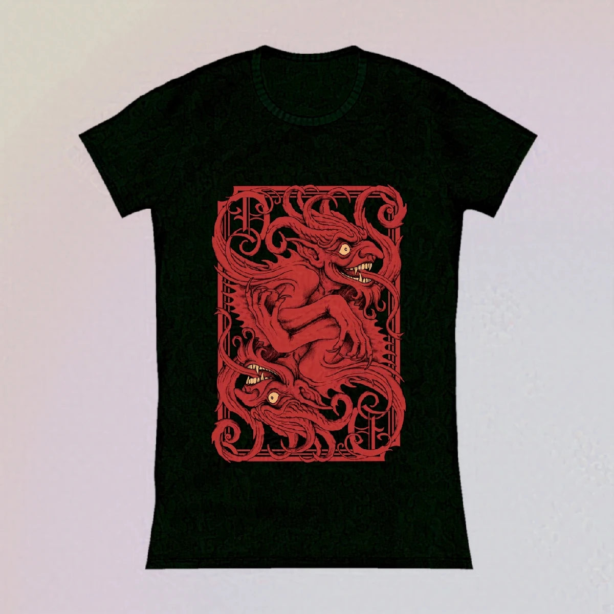 Devil Card. Slimfit T-Shirt