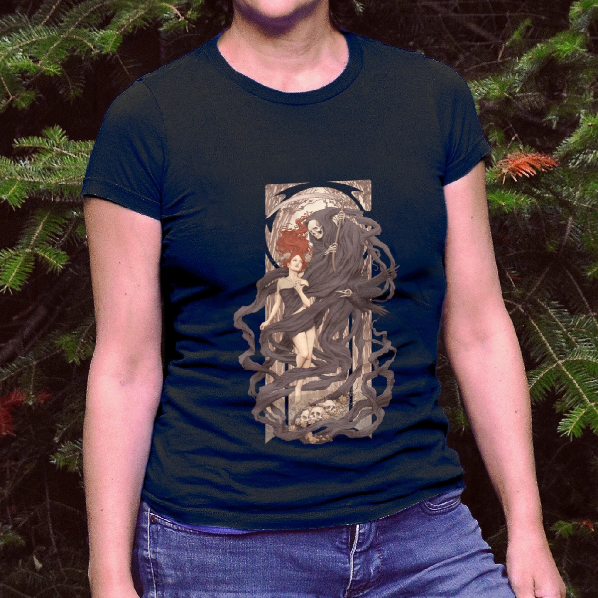 Le passage des morts nouveaux. SlimFit T-shirt.