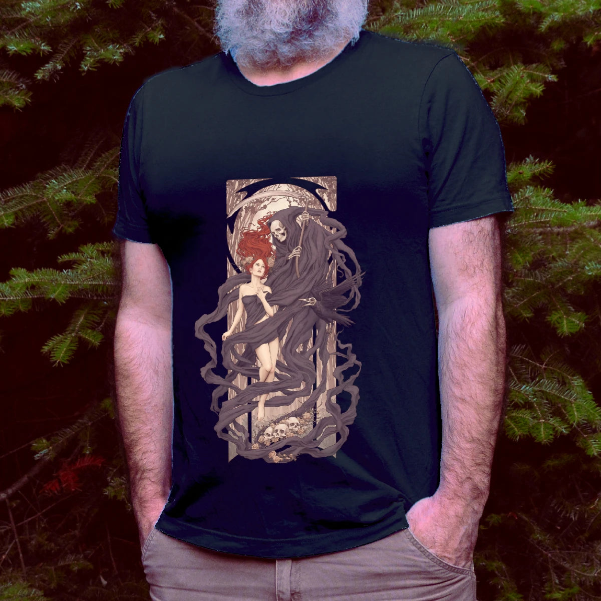 Le passage des morts nouveaux.  Confort T-shirt.