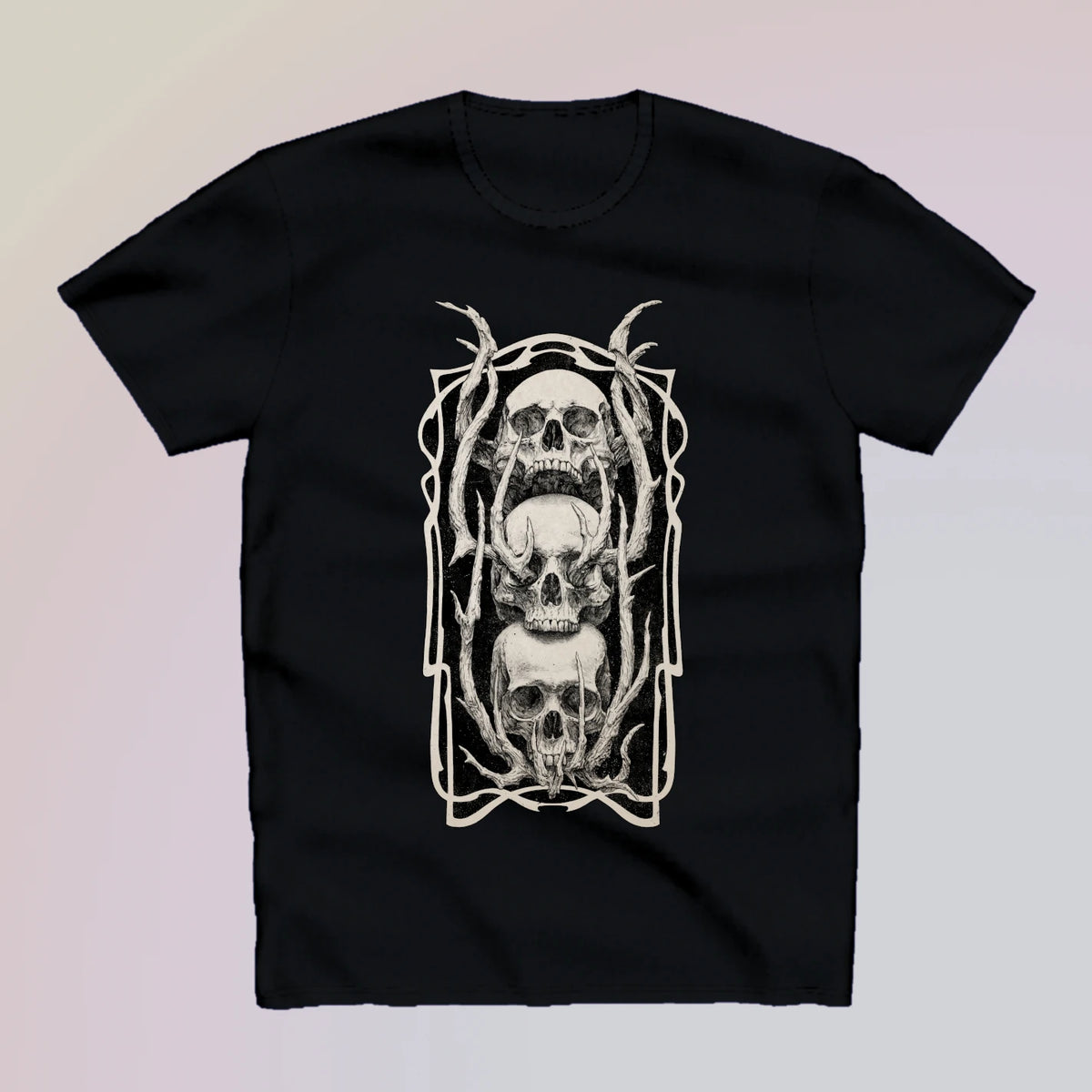 No Evil Skulls. Confort T-shirt