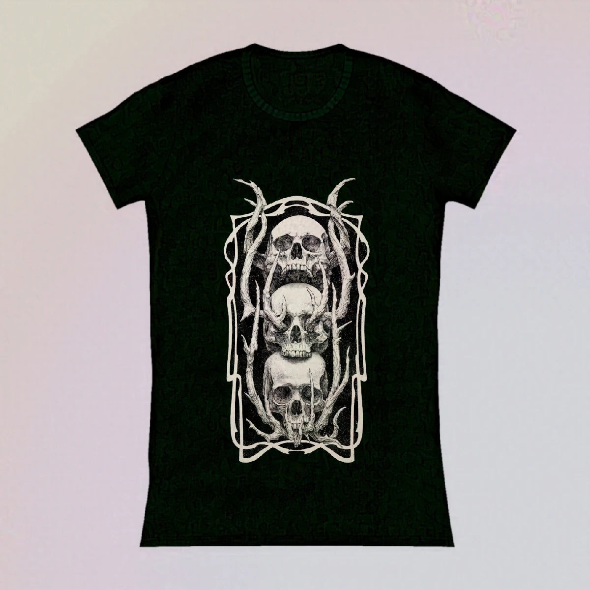 No Evil Skulls. Slimfit T-Shirt