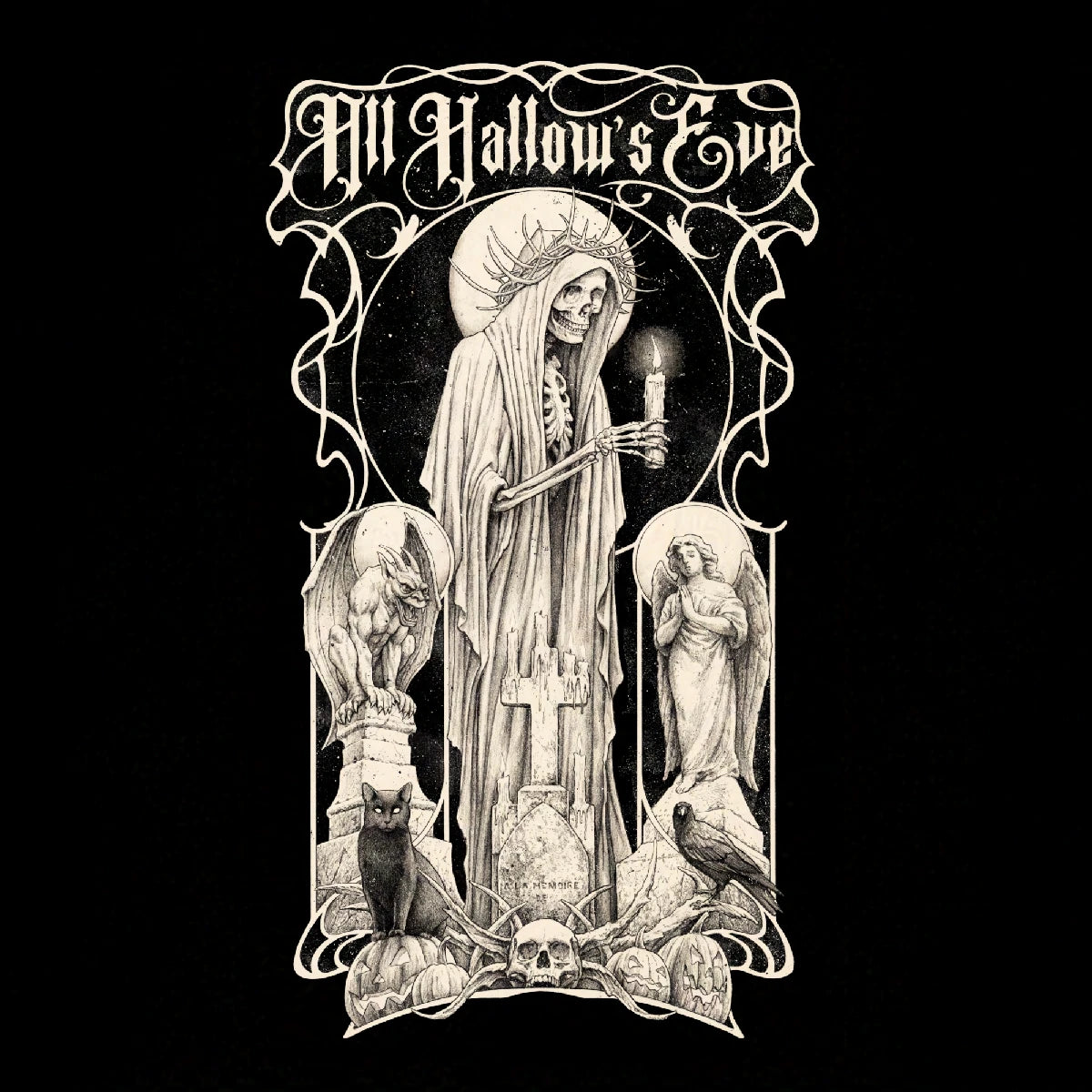 All Hallow's Eve. Comfort slimfit t-shirt