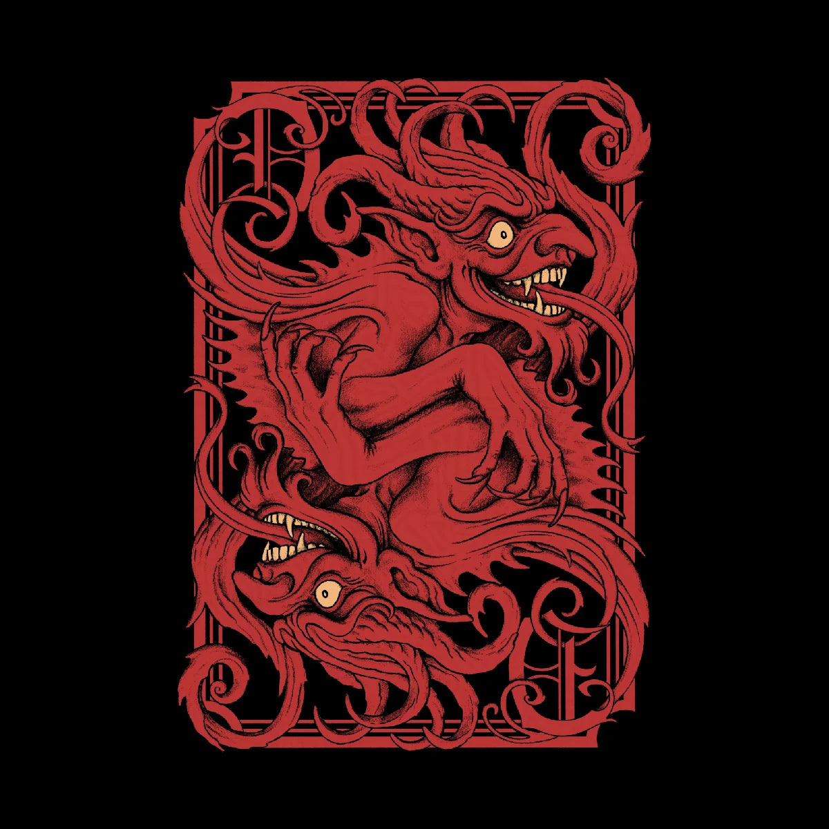 Devil Card. Confort T-shirt.