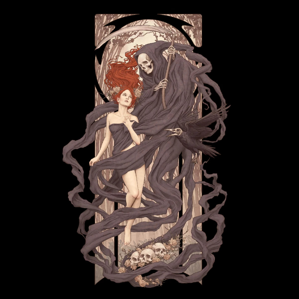 Le passage des morts nouveaux.  Confort T-shirt.