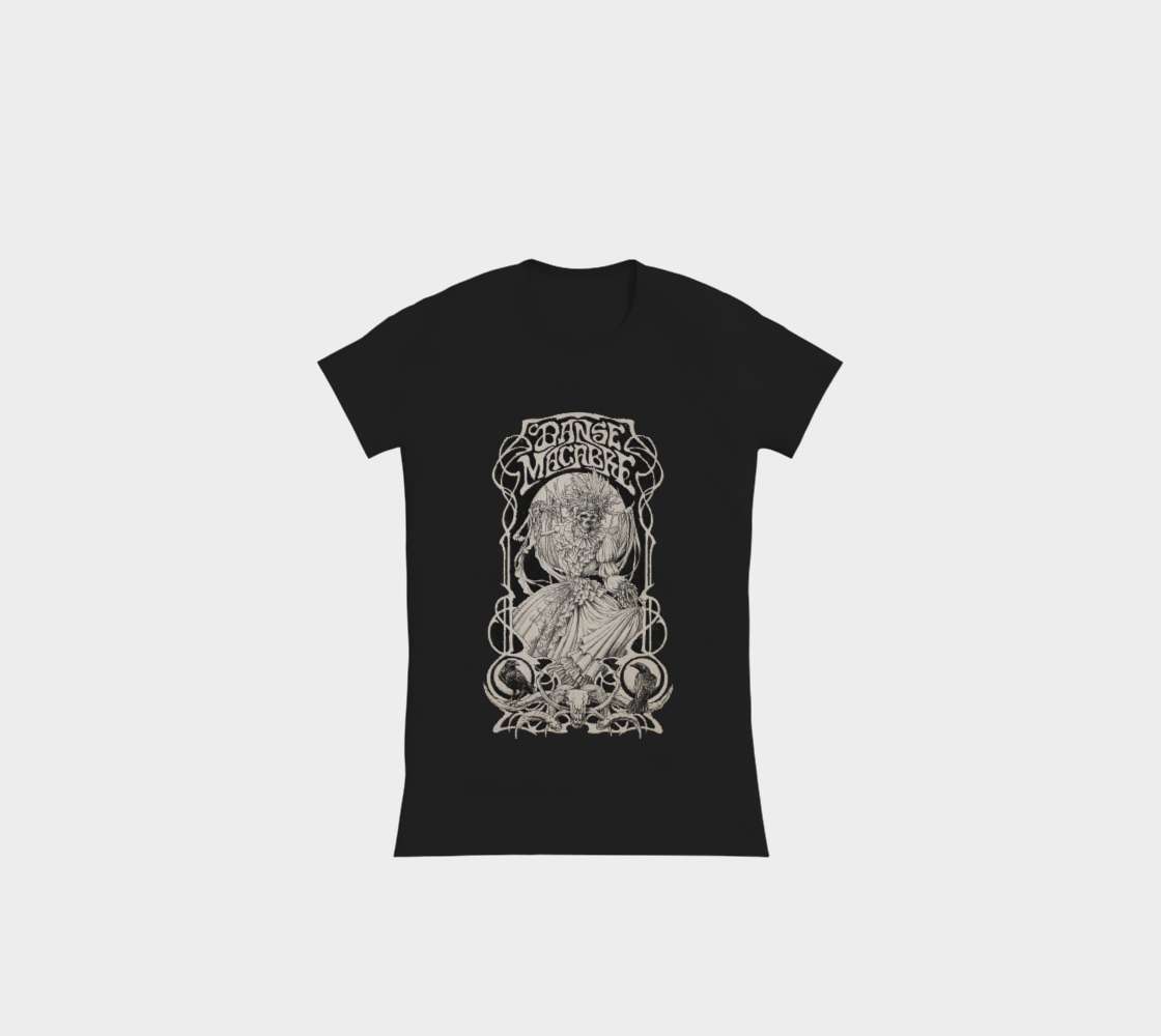 Danse Macabre. Slimfit T-Shirt