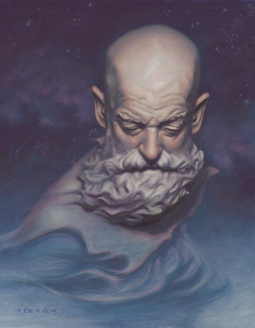 Chronos - Giclée Stretched Canvas Print