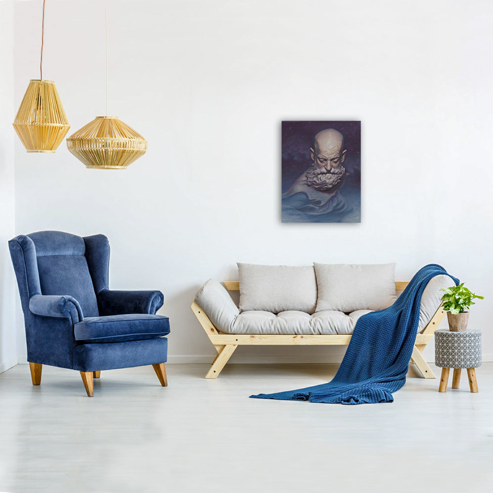 Chronos - Giclée Stretched Canvas Print
